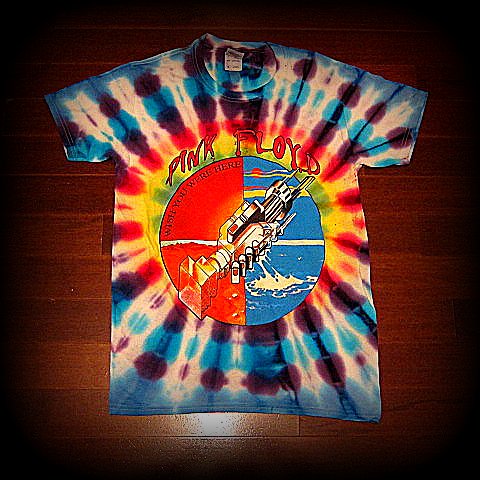 PINK FLOYD - WISH YOU WERE HERE / TIE DYE- T-shirt